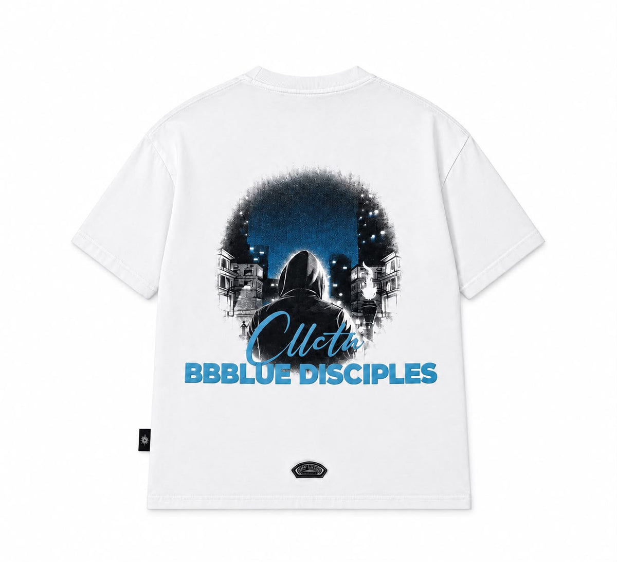 Camsieta BBBLUE DISCIPLES Nighter Torch Blanco
