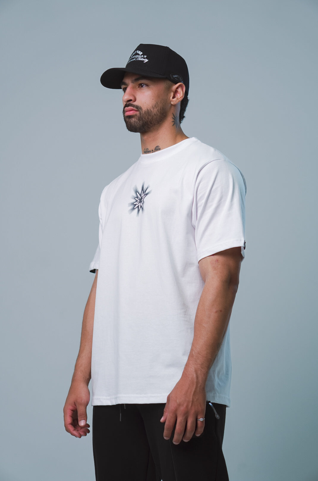 Camiseta Nocturnal Activity  Fortuito Blanco
