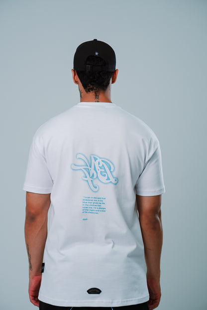 Camiseta BBBLUE Disciples Intertwined Blanco