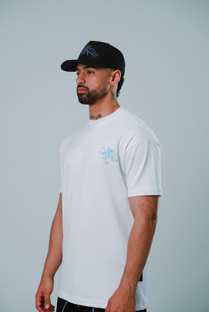 Camiseta BBBLUE Disciples Intertwined Blanco