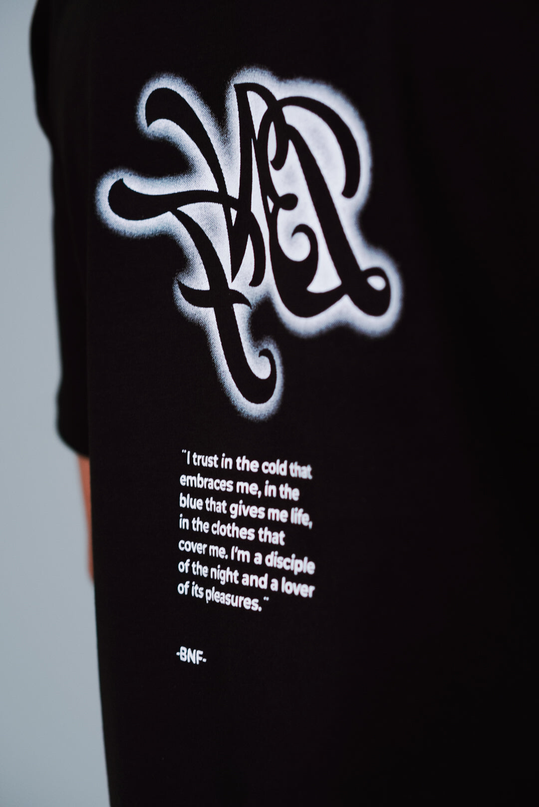 Camiseta BBBLUE Disciples Intertwined Negro