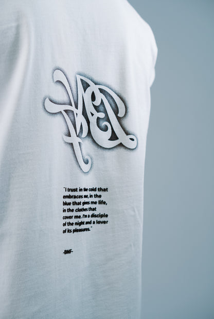 Camiseta BBBLUE Disciples Intertwined Bone