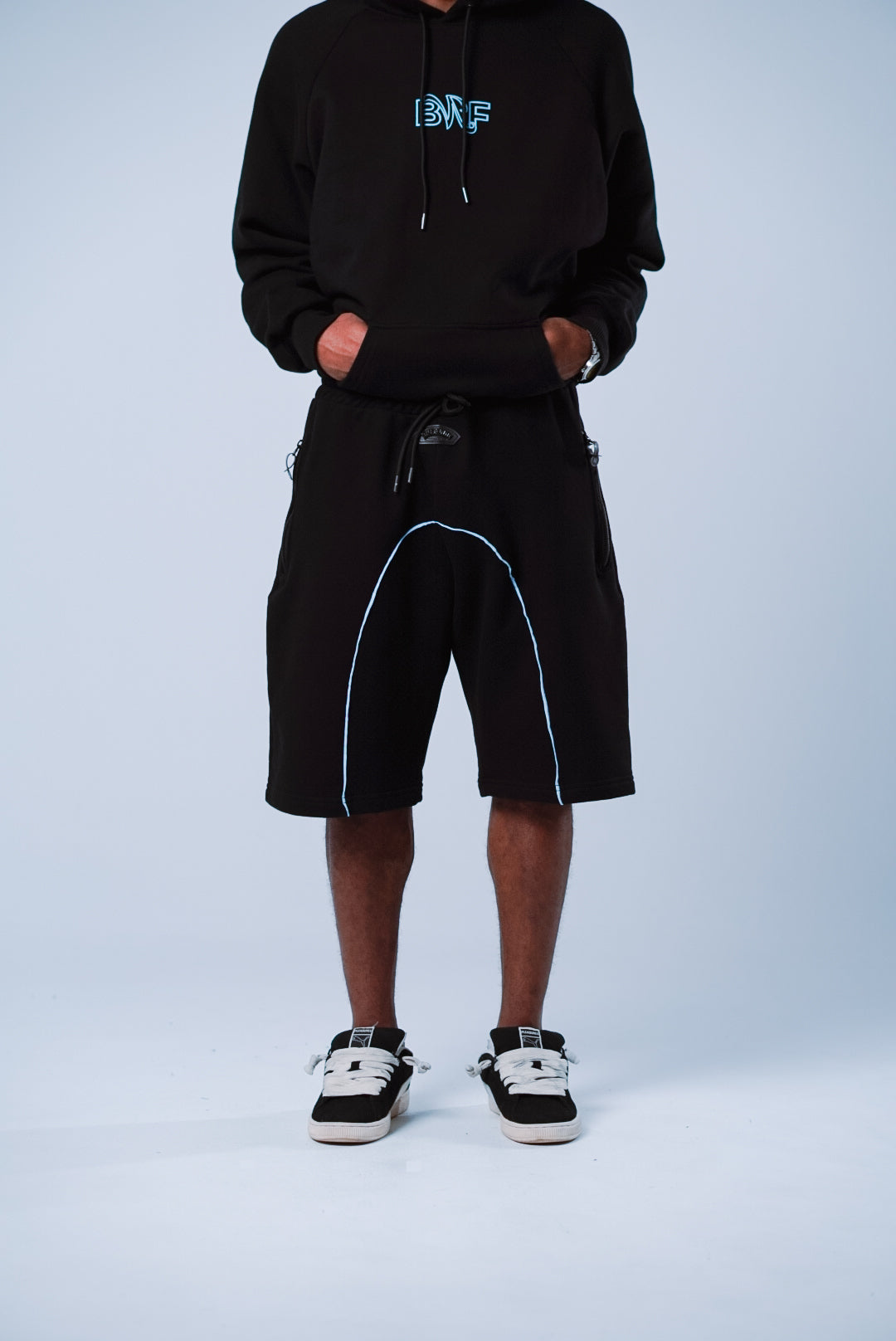 Short BBBLUE Disciples Intertwined Negro