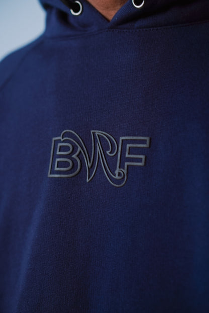 Hoodie BBBLUE Disciples Shuriken Navy