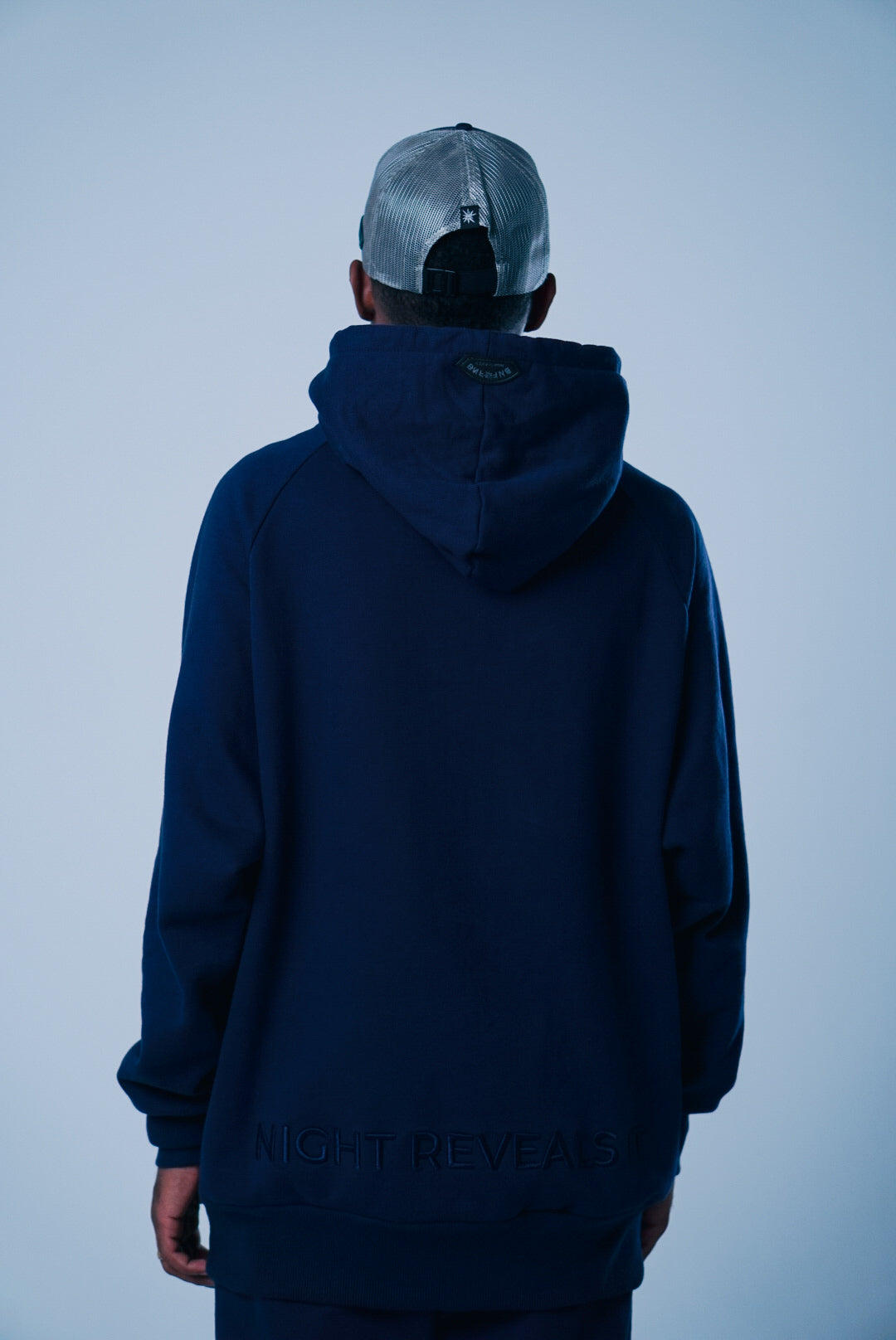 Hoodie BBBLUE Disciples Shuriken Navy