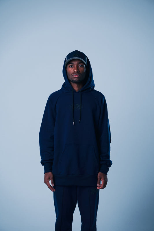 Hoodie BBBLUE Disciples Shuriken Navy