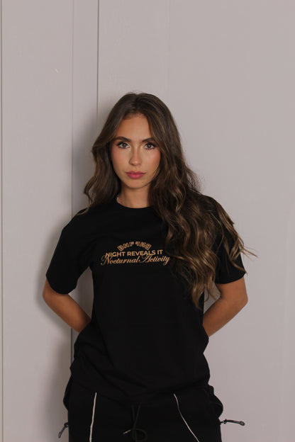 Camiseta Nocturnal Activity BBGIRL3 Negro