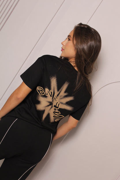 Camiseta Nocturnal Activity BBGIRL3 Negro