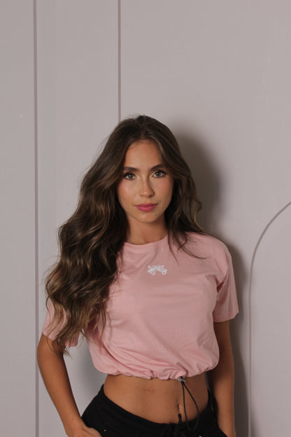 Crop Top Nocturnal Activity BBGIRL1 Rosada