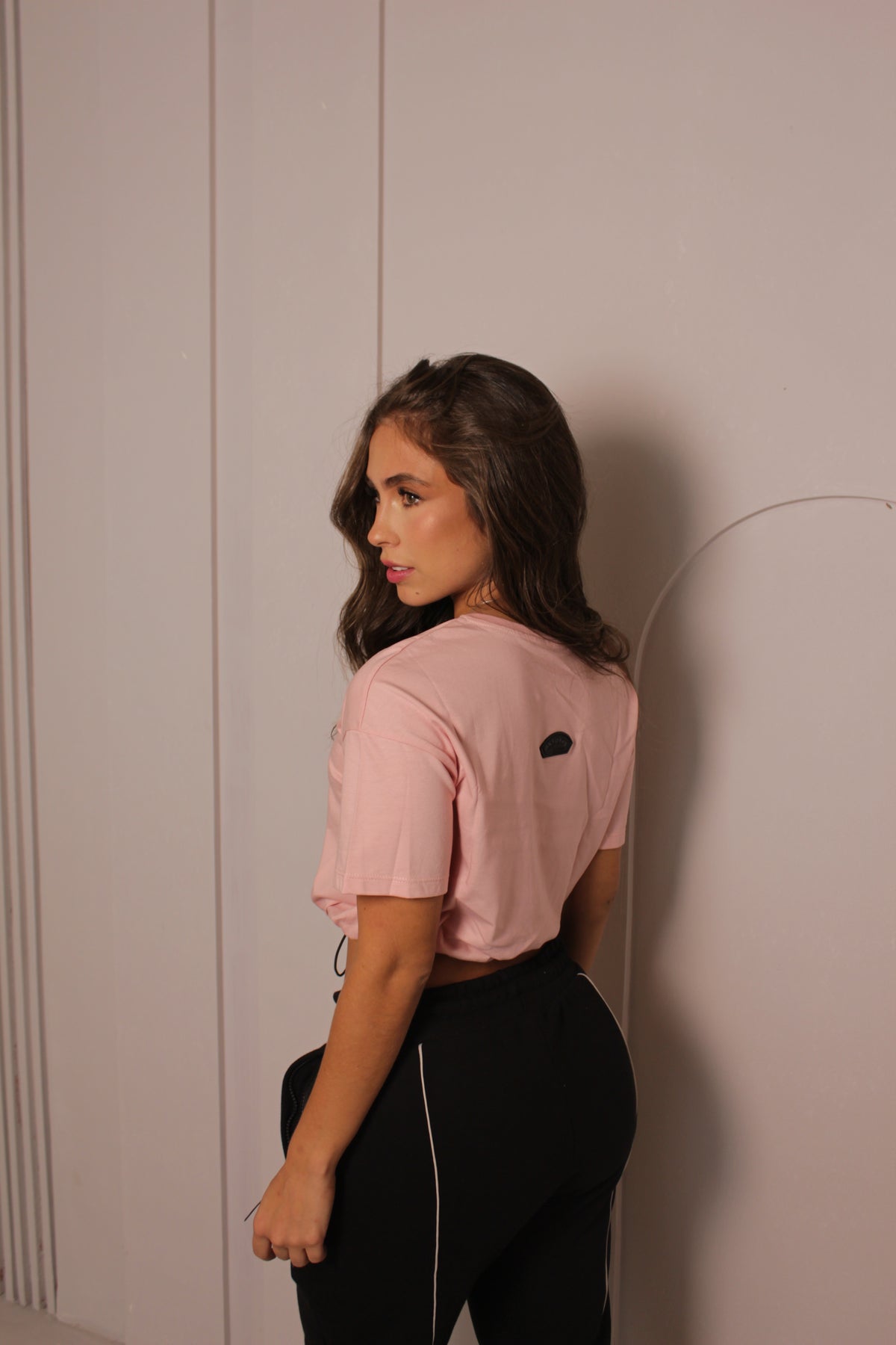 Crop Top Nocturnal Activity BBGIRL1 Rosada