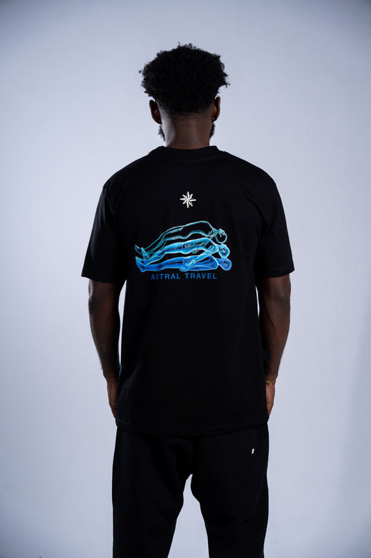 Camiseta Astral Travel Leviter negro